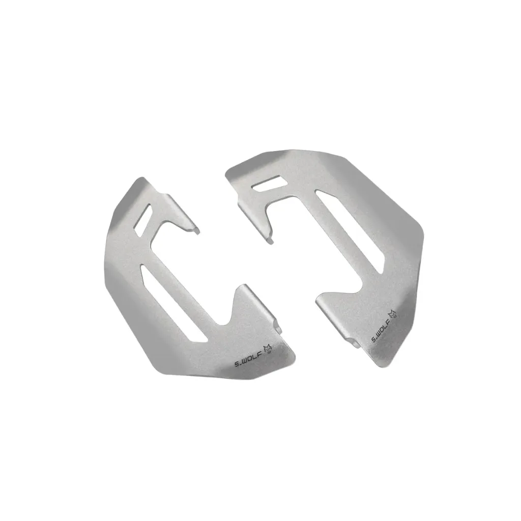 Par de Protetores de Pinça de Freio S.WOLF para BMW R1300GS e R1300GS/Adventure – Prata