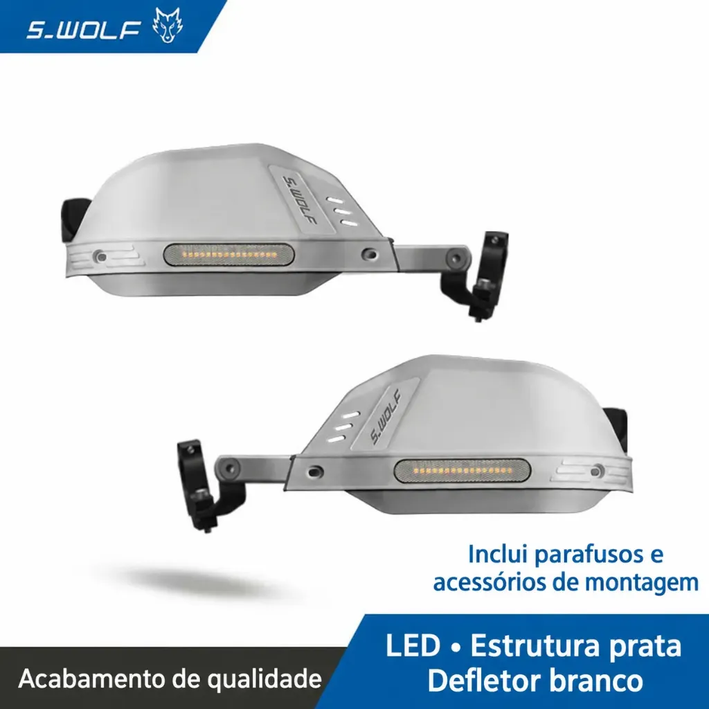 Protetor de Mão S-WOLF com LED para BMW R 1300 GS